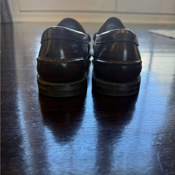 Sebago Dark Brown Leather Penny Loafers - Picture 4 of 4